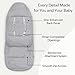 Stroller Footmuff Bunting Bag for Winter – Universal Stroller Cover for Cold Weather, Compatible with UPPAbaby Vista V2 / V3 / Vista/Cruz/Cruz V2 / RumbleSeat/Ridge/Minu – Storage Bag Included