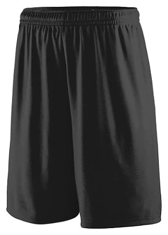 Augusta Sportswear Męskie szorty treningowe, czarne, duże