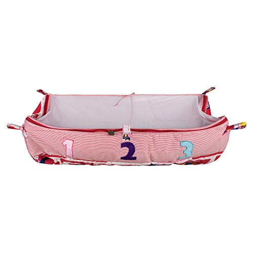 Image of Dazzle Born Baby khoya Cradle Cloth Baby zoli with Mosquito net (whitered)