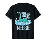 You love Scottish History? You are proud to live in Scotland and like Nessy, Monster or Legendary topics? Then get this cool vintage Nessie - Don't Get Messie With Nessie - Scotland as a funny gift for a birthday and for all who likes Nessy