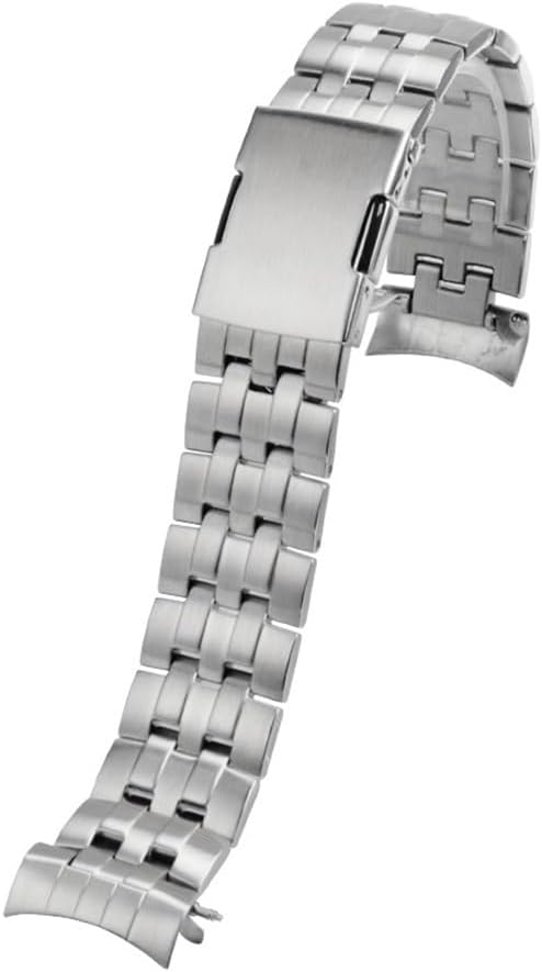 22mm Stainless Steel Bracelet Fit For Casio Edifice Metal Series Light Wave Watch EQW-M710DB Refined Steel Bracelet With Arc Mouth