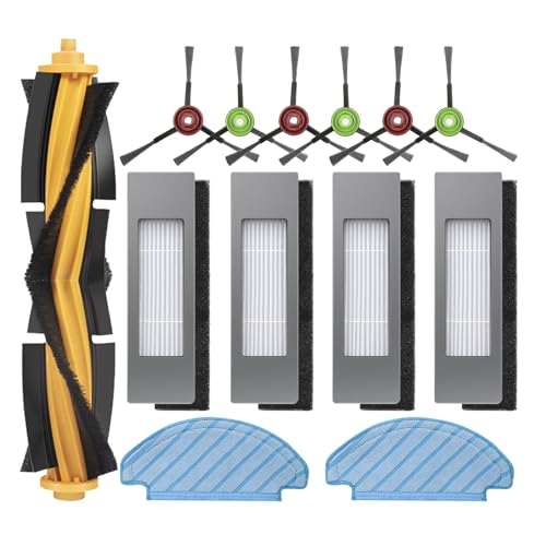 Replacement Parts Kits for ECOVACS Deebot Ozmo T8 T8+ T8 Aivi T8 AIVI+ T8 MAX T9+ T5 N8+ / N8+ Plus N8 Pro N8 Pro + / N8 Pro+ Plus N10 Plus N7 OZMO 920 950 for Yeedi Vac 2 Pro Vac Max Vac Station