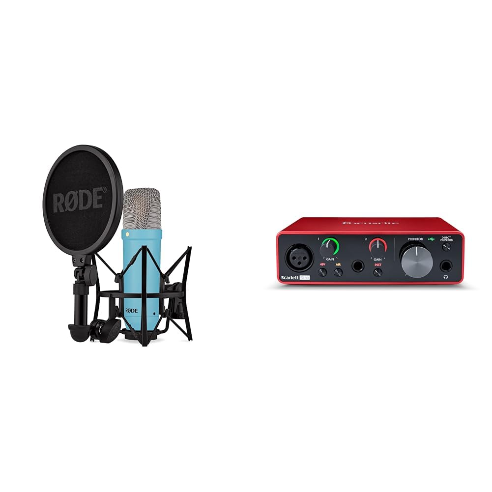 Amazon.com: RØDE NT1 Signature Large-Diaphragm Condenser