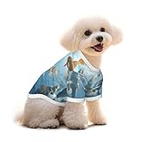 Design pull à enfiler sans effort : pas de difficulté avec les vêtements pour chiens de petite taille garçon/fille. Précisément conçu avec un décolleté/manches/ourlet blanc pour éviter de restreindre les mouvements. Conseil de pro : si vous êtes entre deux tailles, choisissez une taille plus grande pour le confort des petits chiens