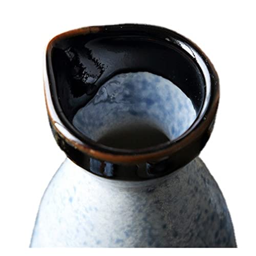 JIAYA Retro 40-240 ml SEE SET 1 Kruik 1/2/4 Cups Bottle Vodka Shochu Decanter Shot Cup Gift Bar Sets (Color : 1pot 2cups) - Image 3