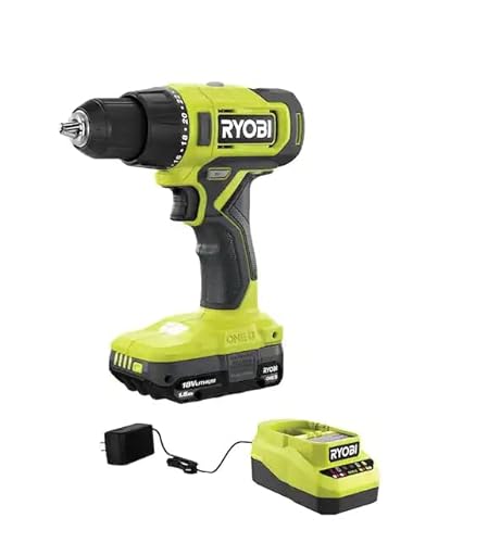 Ryobi One+ 18V Cordless 1/2 In. Drill/Driver Kit With (1) 1.5 Ah Battery And Charger #TOP9