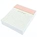 Graphique Blush Pink Jotter Notepad, Pad of Paper w/ 250 Tearable Ruled Pages, Elegant and Fun, Embellished with Gold Foil, Great for Kitchen Counters, Nightstands, Desks, and More, 4.5