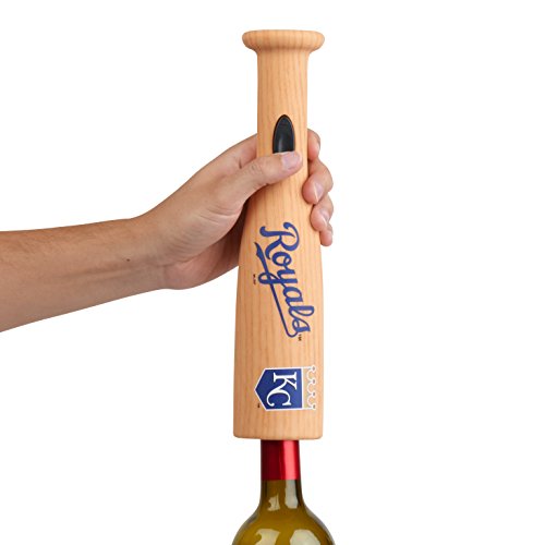 MLB Baseball Bat Electric Wine Opener (Royals)