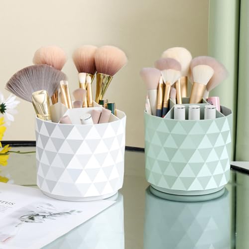 Nwvuop 360° Rotating Makeup Brush Organiser - Image 4