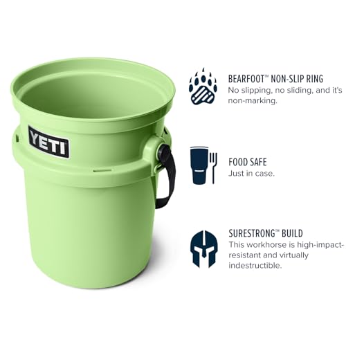 Image of YETI Loadout 5-Gallon Bucket, Impact Resistant Fishing /Utility Bucket