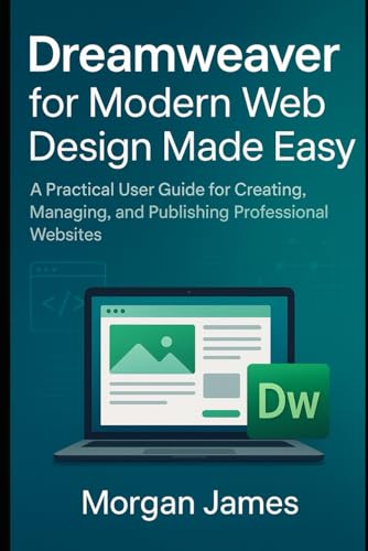 Dreamweaver for Modern Web Design Made Easy: A Practical User Guide for Creating, Managing, and Publishing Professional Websites