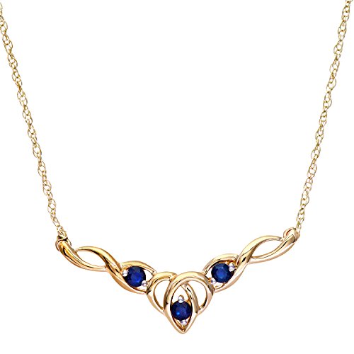 Preisvergleich Produktbild Citerna Damen-Halskette 9 Karat 375 Gelbgold PNE1846Y SA