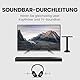 Avantree Duet - 2 Kabellose Kopfhörer für Fernseher, klarer und lauter Klang für Senioren, einfache Plug-&-Play-Einrichtung, mit 2,4-GHz-RF-Sender & Ladestation