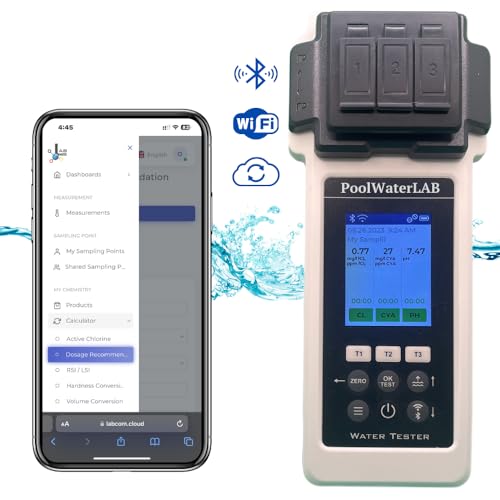 Poolwaterlab 00018436619210004 Tester - Accurate Pool Water Testing Kit Special Edition thumb #2