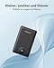 WeeFancy Power Bank 10000mAh Powerbank Klein Mini Powerbank mit integrierten Kabeln USB C Externe Handyakkus 3 Ausgänge & 3 Eingänge Kompatibel mit iPhone/Samsung/Huawei