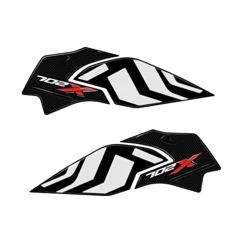 Protection réservoir TRK 702X kit autocollants moto pour les voyages de route