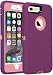 Co-Goldguard Case for iPhone 7 Heavy Duty iPhone 8 Case Armor 3 in 1 Built-in Screen Protector Rugged Cover Dust-Proof Shockproof Drop-Proof Scratch-Resistant Shell for iPhone 7/8 4.7"(Purple Pink)