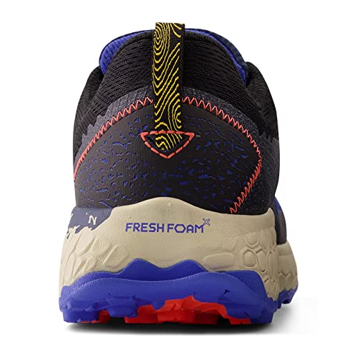 New Balance Fresh Foam X Hierro V7 masculino, Nb Azul Marinho/Preto/Lápis Brilhante, 41