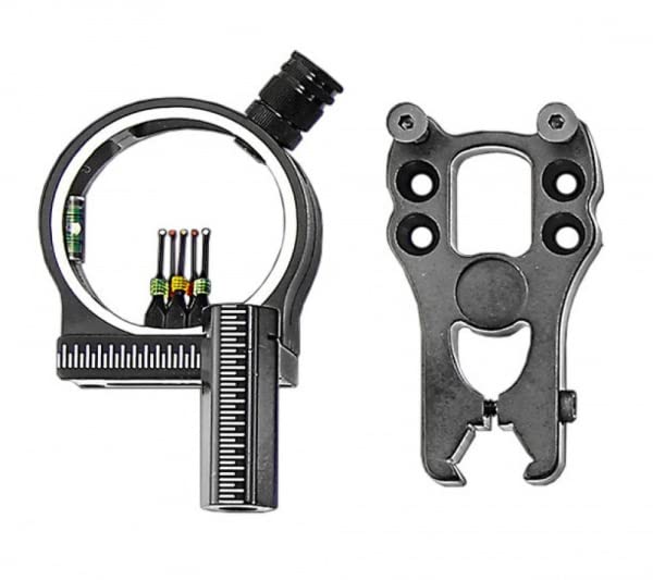 EK Archery 5 Pin Aluminium Compound Bow Sight, Black