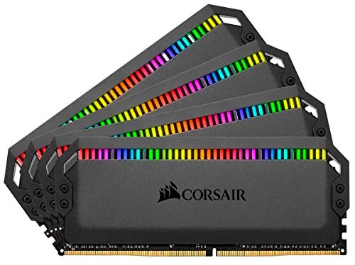 Free Shipping Over $50 Corsair Dominator Platinum RGB 32GB DDR4 3600MHz Memory Module (32GB, 4x8GB, DDR4, 3600MHz, 288-pin DIMM)