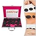 16PCS Hot Stone, Stone Therapy Electric Hot Massage Stone Set Natural Cold-hot Energy Stone for SPA Relieve Stress Relaxing