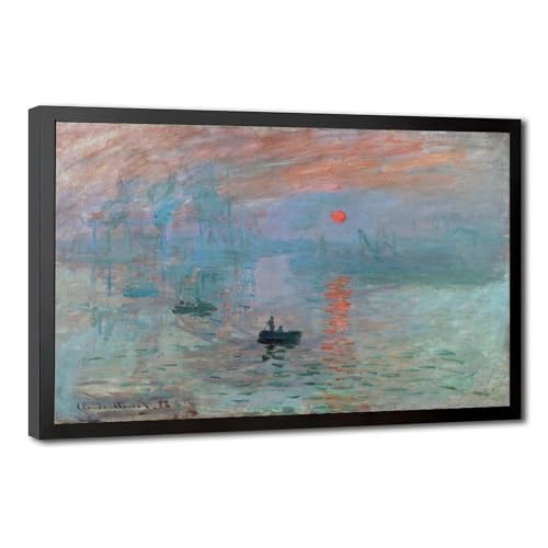 Impression sur toile Sunrise Monet pour sublimer la décoration de votre salon