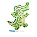 WFF Spielzeug Magnetisches Labyrinth Spielzeug for Kinder pädagogisches Spielzeug Gehirn Multifunktionale Konzentrationstraining Spielzeug Magnetic Pen Kugel (Color : Crocodile)
