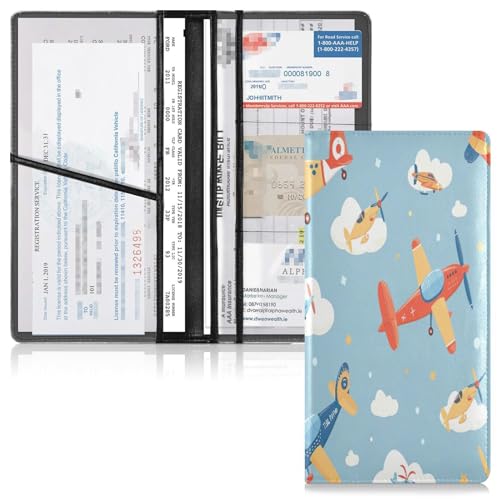 Organizador de cuero para documentos miniatura 2