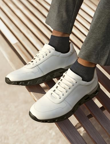 Image of Symbol Premium Mens Smart Casual Extralight Leather Sneakers (Extralight Sole)