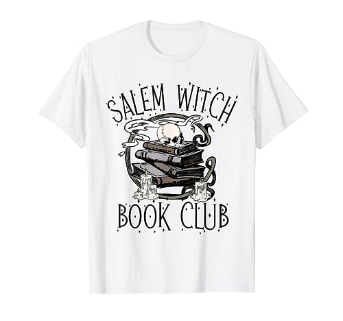 Salem Witch Book Club Halloween Salem 1692 Se perdieron uno Camiseta