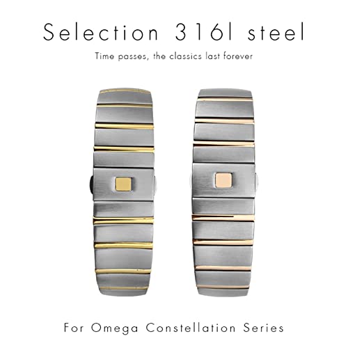 Stainless Steel Watch Bands Folding Buckle 15mm 17mm 18mm 23mm 25mm Watch Strap For Bracelet3