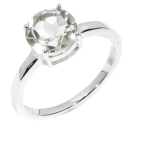 Bague en argent 925 pour femmes pierres précieuses améthyste verte