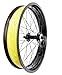 20/26×4.0 Front Fat-Bike Wheel, 36H Double-Wall Alloy Rim, 135 mm Bolt-On Hub, 13G Stainless Steel Spokes, Disc Brake Compatible, for Fat Tire Snow Beach Bicycle