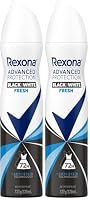 Rexona Women Advanced Protection Invisible Fresh Anti-Perspirant Aerosol, 220 ml (packaging may vary) (Pack of 2)