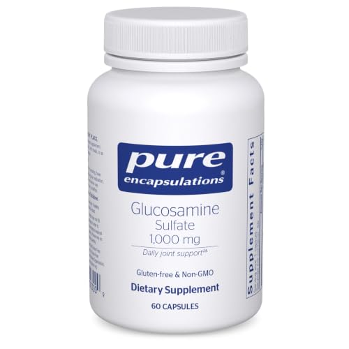 Pure Encapsulations Glucosamine Sulfate 1 000 mg | Supplement for Joint Support and Mobility Cartilage Health and Connective Tissue* | 60 Capsules