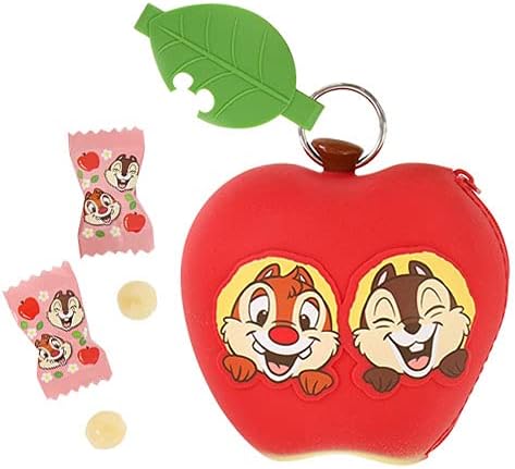 Amazon チップ デール キャンディ りんご味 東京ディズニーリゾート限定 シリコンケース入り お菓子 ディズニー グッズ お土産 Gaia80 食品 飲料 お酒 通販