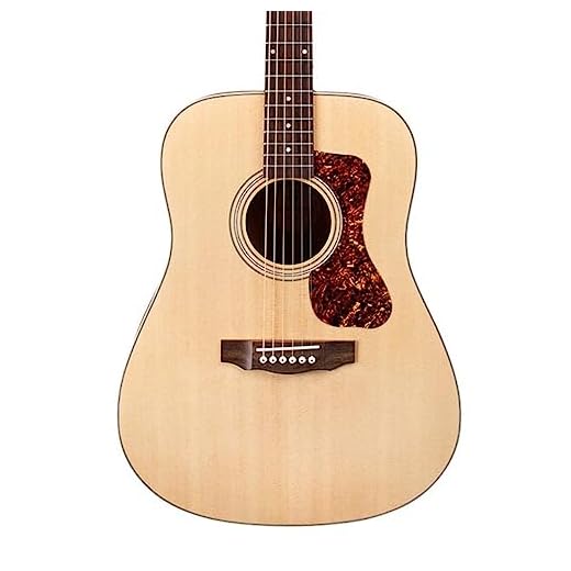 Guild D 240E LTD Acoustic Elec Guitar Flame Mhgny