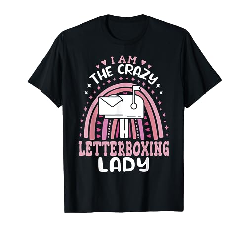 Soy The Crazy Letterboxing Lady, afición femenina, Letterboxer Camiseta