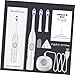 SHERCHPRY 1set Boy Girl Electric Toothbrush USB Charging and Three Modes for Oral Care White