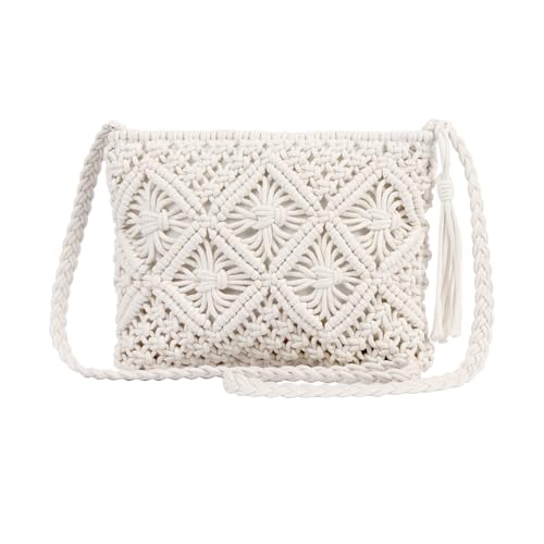 Sac en paille blanc Apradas idéal pour vos journées ensoleillées à la plage