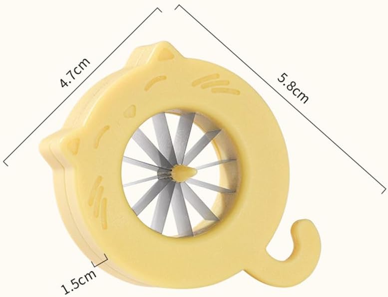 Miniatura 7 de Trituradora y rebanadora profesional de cebolla verde, cortador de cebolleta de acero inoxidable de 12 cuchillas con diseño de seguridad, perfecto