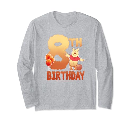 T-shirt Winnie l'Ourson 8 ans à manches longues pour enfant