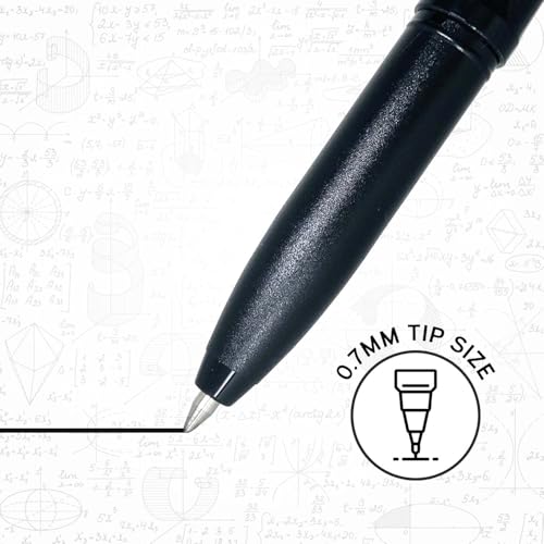 Image of Pentonic EVO 0.7 mm Gel Pen | Blue, Black & Red Ink, Pack of 10
