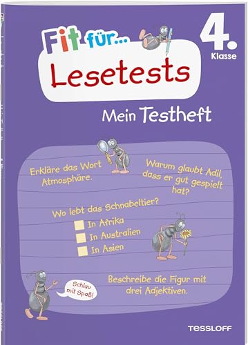 Fit für Lesetests 4. Klasse. Mein Testheft | Erzähl- und Sachtexte mit Aufgaben | Fördert die Lesekompetenz | Fit für die Schule: Texte sicher ... meistern (Fit für die Schule Mein Testheft)