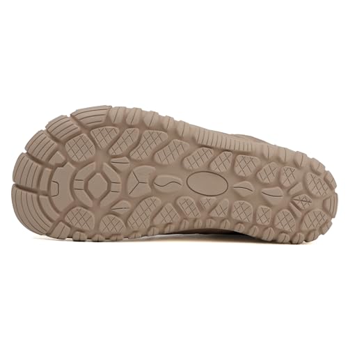 Image of Winter Hike Barefoot Boots Womens,Warm Zero Drop Snow Boot Slip On Barefoot Footwear Men Wide Waterproof hike barefoot shoes Women Hiking Walking Outdoor
