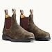 Blundstone 585 Unisex Classic Series Chelsea Boot for Men and Women with Shock Absorption and Premium Water Resistant Leather, Rustic Brown, 10 US Men / 12 US Women / 9 AU