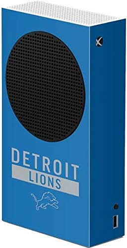 Skinit Decal Gaming Skin Compatible with Xbox Series S Console - Officially Licensed NFL Detroit Lions Distressed Design