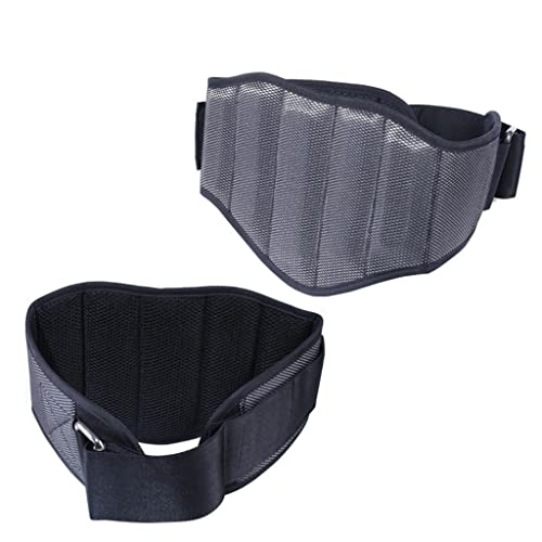 GAOSHA Cinturón de soporte de cintura delgado para entrenamiento lumbar, protector de culturismo, entrenamiento de cintura, gimnasio, fitness, cinturón de cintura para levantamiento de pesas, tamaño