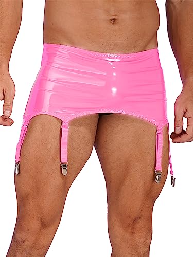 Men's Sissy Crossdressing Lingerie Mini Skirt with Garters Belt Strappy Skirts Underwear2