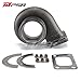 Pulsar Turbo GTX3584R GEN2 Turbocharger With T3 Inlet V-BAND Outlet 0.63A/R Turbine Housing